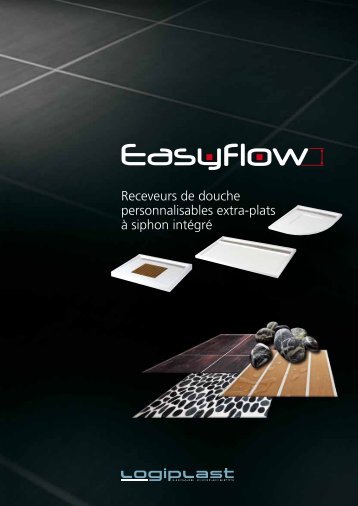 Receveurs de douche personnalisables extra-plats à ... - LOGIPLAST