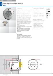 projecteur immergeable encastré 4.0171