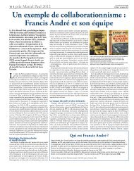 Un exemple de collaborationnisme : Francis André et son ... - fndirp
