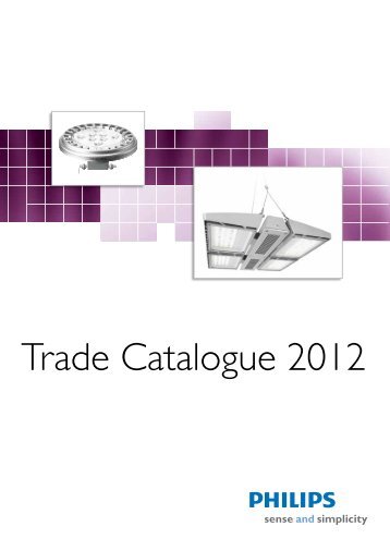 Trade Catalogue 2012 - Philips