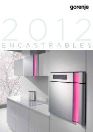 E N C A S T R A B L E S - Gorenje