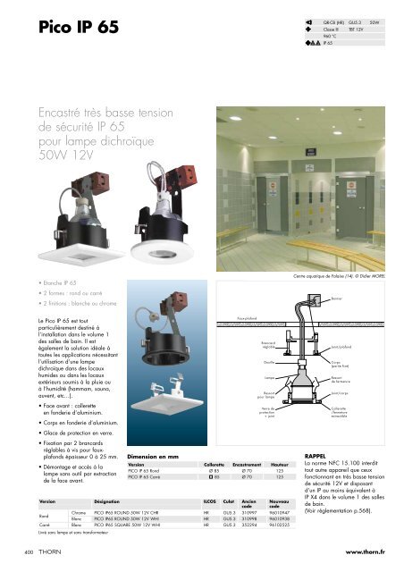 Lumières intérieures architecturales - THORN Lighting [Accueil]