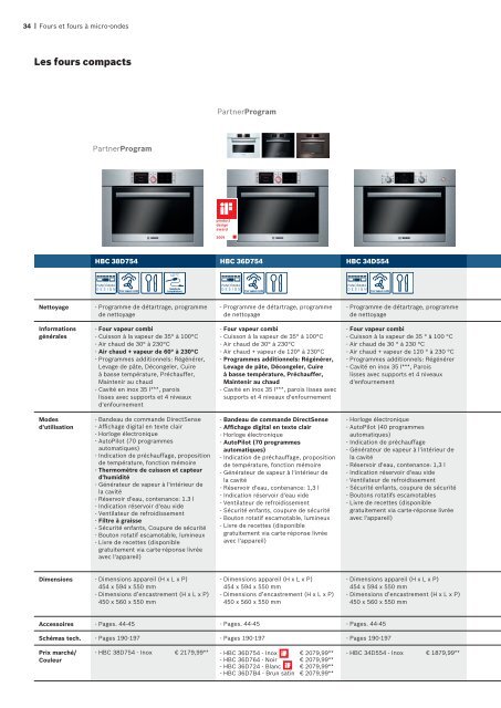 Appareils encastrables - Bosch