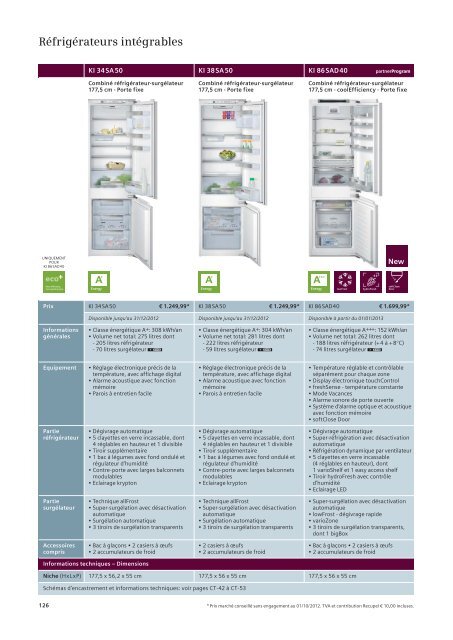 Appareils encastrables - Dcm Electro