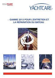 gamme 2013 pour l'entretien et la réparation du bateau - Soloplast ...