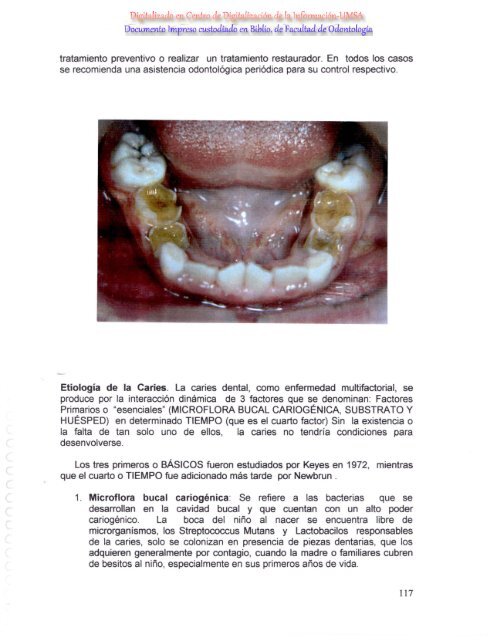 clinica de odontologia integral del niño - Bibliotecas Digitales