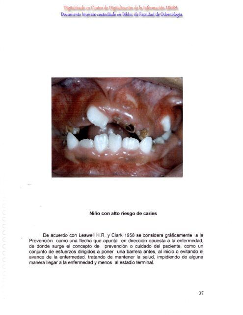 clinica de odontologia integral del niño - Bibliotecas Digitales