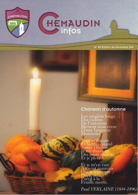 Le journal de novembre 2011 en pdf - Chemaudin