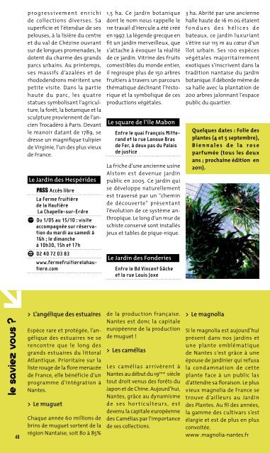 Guide tourisme Nantes - Convention Nationale des Avocats