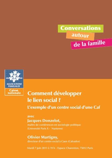 les actes de la conversation - Caf.fr