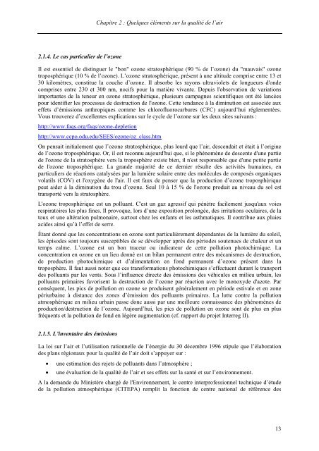 cartographie de la pollution atmosphérique en milieu urbain à l'aide ...