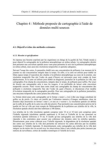 cartographie de la pollution atmosphérique en milieu urbain à l'aide ...