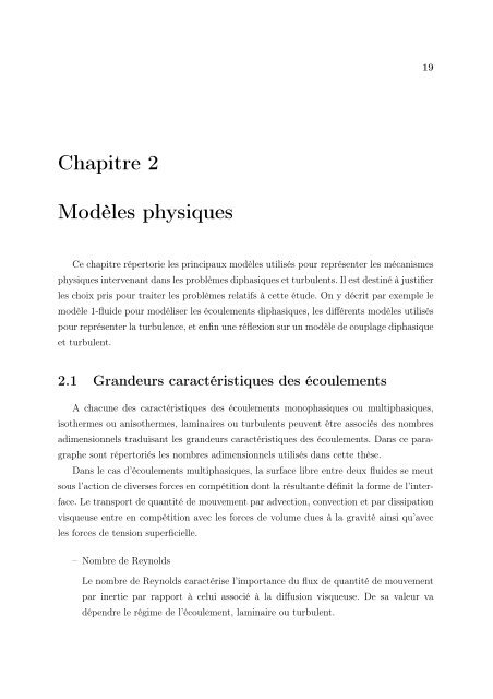 Simulation numérique de l'essorage et du refroidissement d'un film ...