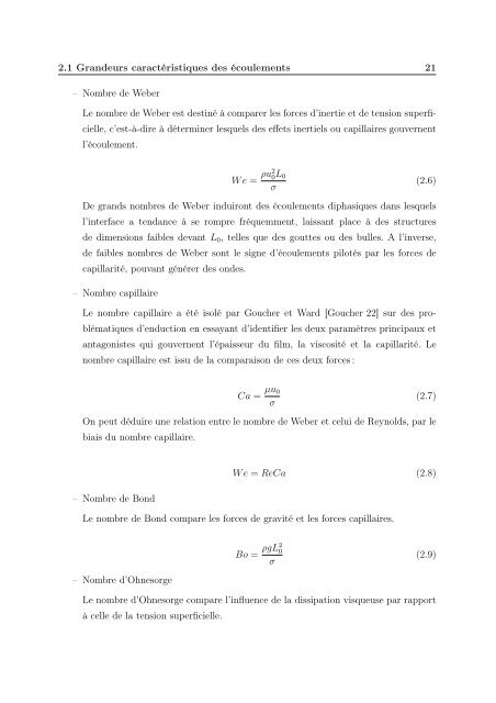 Simulation numérique de l'essorage et du refroidissement d'un film ...