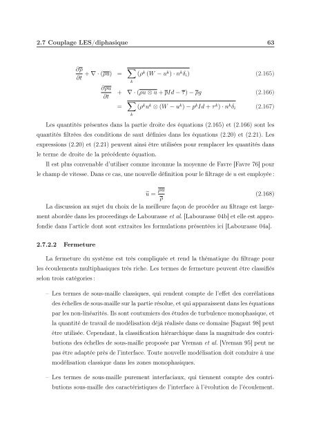 Simulation numérique de l'essorage et du refroidissement d'un film ...