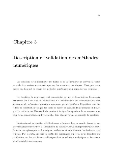 Simulation numérique de l'essorage et du refroidissement d'un film ...