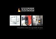Chaudières à bois et à granulés de bois - Wanders