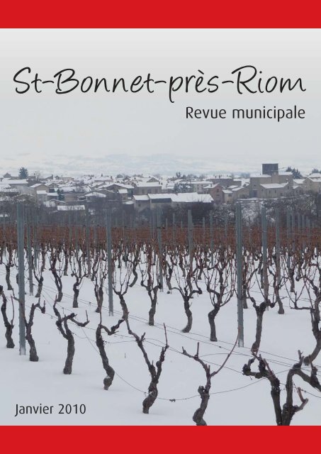 Téléchargez le PDF - Saint Bonnet Près Riom - Free
