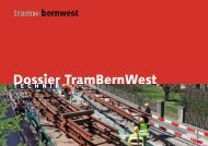 Tram Bern West: Dossier Technik - Bernmobil