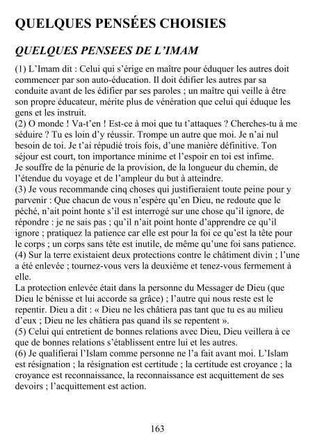 Version pdf du texte français uniquement - Nahj Al Balagha en ...