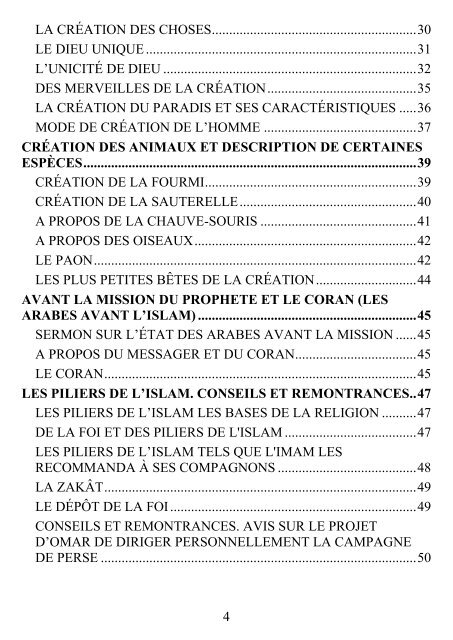 Version pdf du texte français uniquement - Nahj Al Balagha en ...