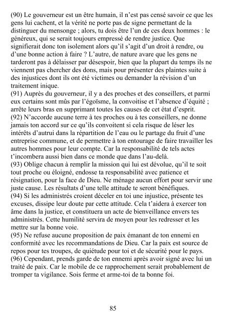 Version pdf du texte français uniquement - Nahj Al Balagha en ...