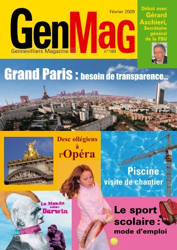 Télécharger le magazine en PDF - Gennevilliers