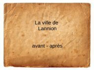 L'histoire de Lannion - Archives départementales des Côtes d'Armor