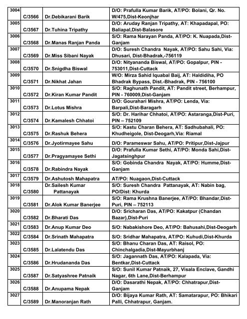 CCH Election