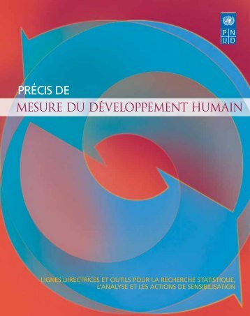 mesure du développement humain - Human Development Reports