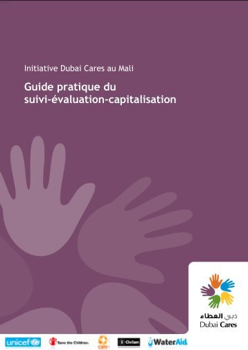 Guide pratique du suivi évaluation capitalisation - Wash In Schools