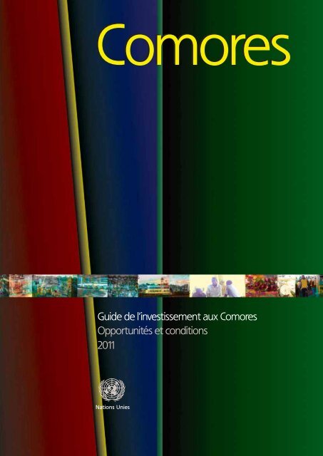 Guide de l'investissement aux Comores Opportunités et ... - Unctad