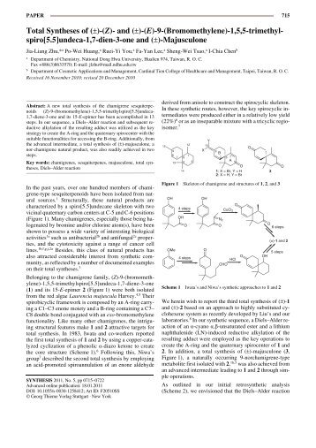 Total Syntheses of (±)-(Z)- and (±)-(E)-9