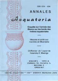 Annales Aequatoria 17(1996)461-462