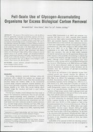 Full-Scale Use of Glycogen-Accumulating Organisms for Excess ...