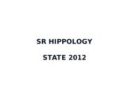 Senior Hippology Stations 2012 (PDF) - Missouri 4-H
