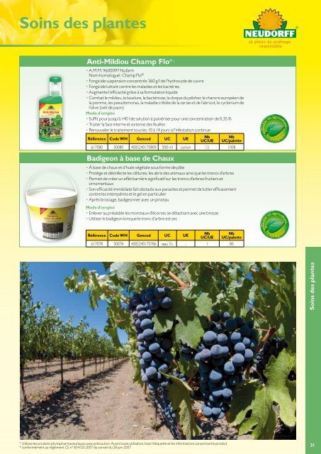 NOUVEAU Catalogue 2012 - Neudorff