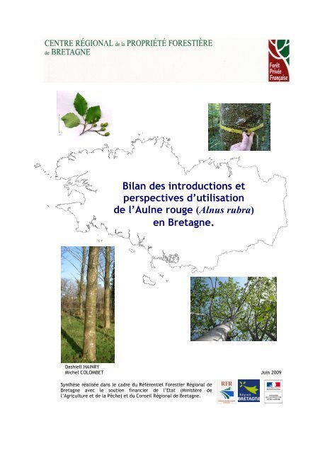 en Bretagne - Centres Régionaux de la Propriété Forestière