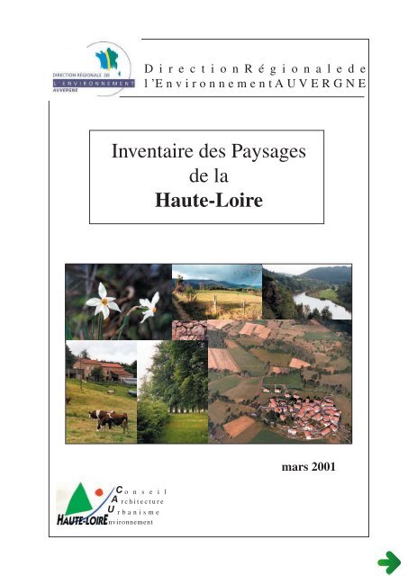 Inventaire des Paysages de la Haute-Loire - Conseil général 43