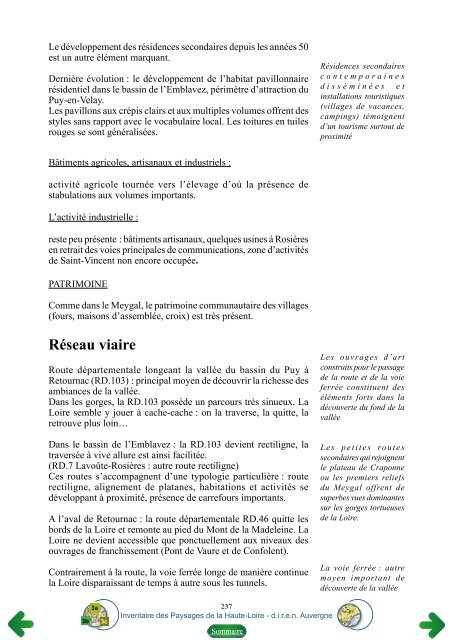 Inventaire des Paysages de la Haute-Loire - Conseil général 43