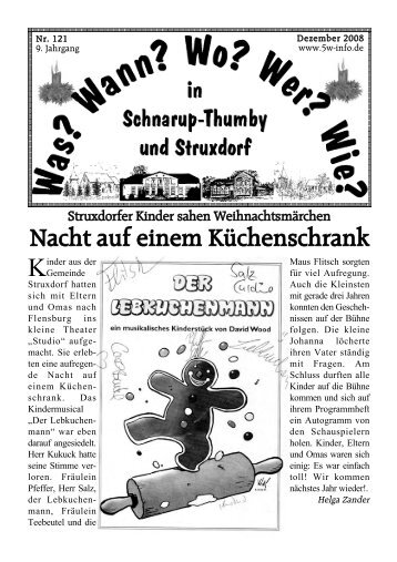 Dezember 2008 - Wann? Wo? Wer? Wie? in Schnarup-Thumby