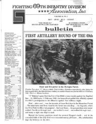 The Fighting 69th Infantry Division Association, Inc. Vol. 45 No. 3 ...