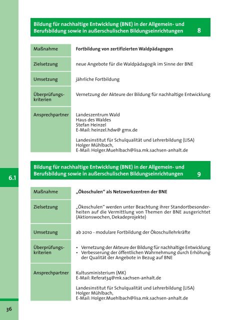 Nachhaltigkeit lernen in Sachsen-Anhalt - Bildung für nachhaltige ...