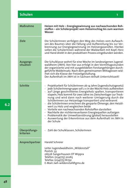 Nachhaltigkeit lernen in Sachsen-Anhalt - Bildung für nachhaltige ...