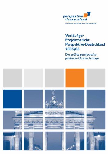 Projektbericht Perspektive-Deutschland