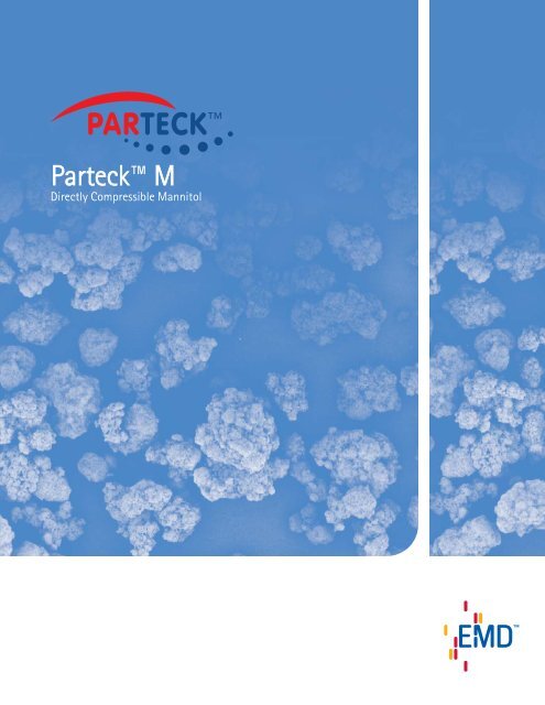 Mannitol Parteck M - EMD Chemicals