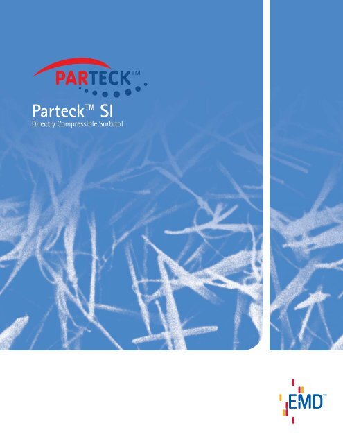 sorbitol, Parteck™ SI - EMD Chemicals