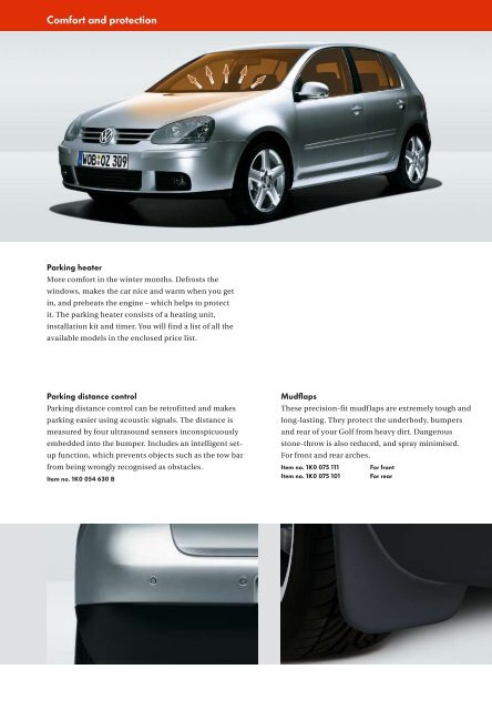 L34890 Golf5 Zubehoer GB - Volkswagen Zubehör. The whole ...