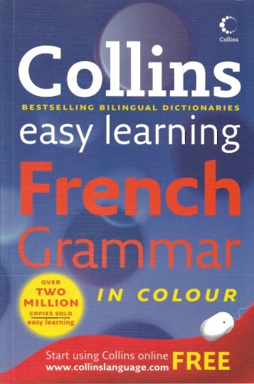 Collins Easy Learning French Grammar - gariban tavuk