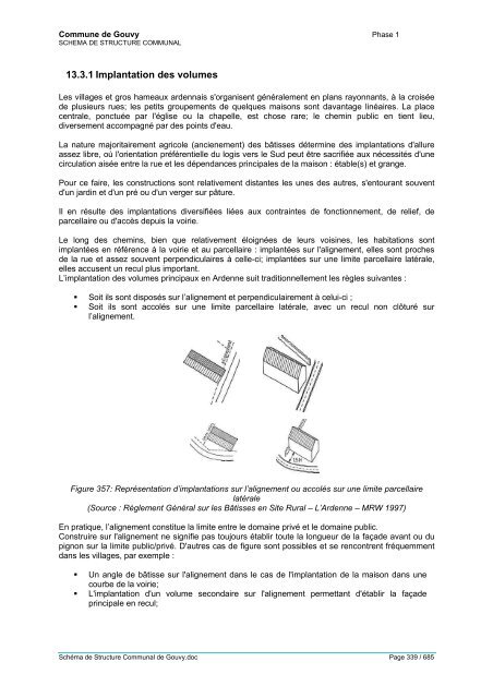 THEME 3 – CADRE BATI ET LOGEMENT 13 Structure du bâti - Gouvy